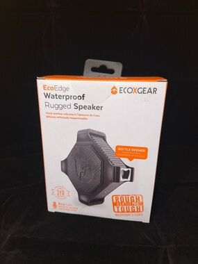 EcoEdge Waterproof Rugged Bluetooth Speaker - Black